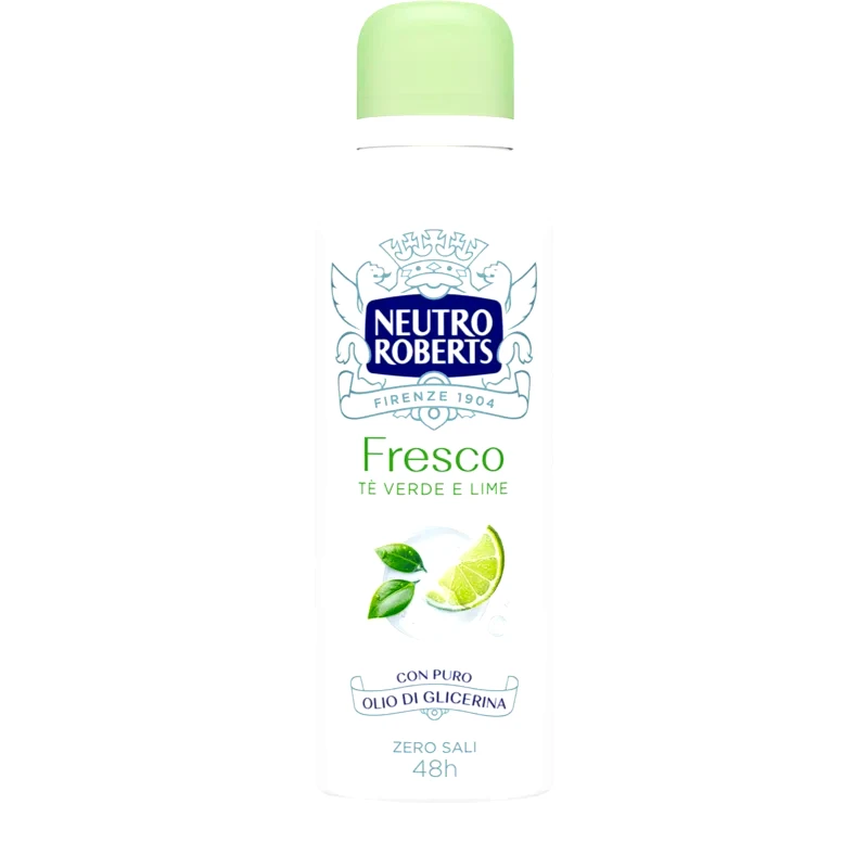 Neutro Roberts Neutro Roberts Tè Verde e Lime αποσμητικό σε σπρέι με 48 - ώρη προστασία 50 ml