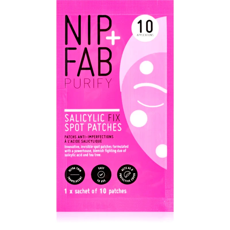 NIP+FAB NIP+FAB Salicylic Fix καθαριστικές ταινίες προσώπου 10 τμχ