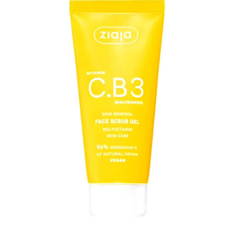 Ziaja Ziaja Vitamin C.B3 Niacinamide απολεπιστικό καθαριστικό τζελ για το πρόσωπο 100 ml