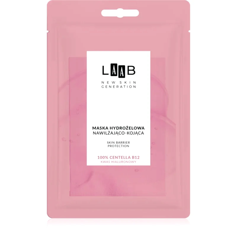 AA Cosmetics AA Cosmetics LAAB 100% Centella B12 μάσκα υδρογέλης με ενυδατικό αποτέλεσμα 1 τμχ