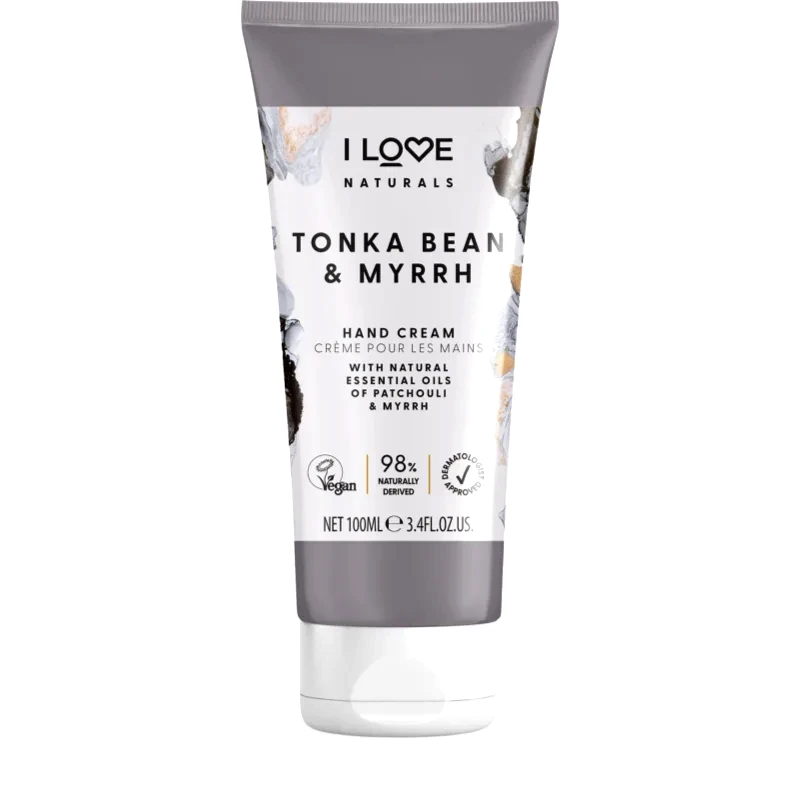 I Love I Love Naturals Tonka Bean & Myrrh κρέμα για τα χέρια 100 ml