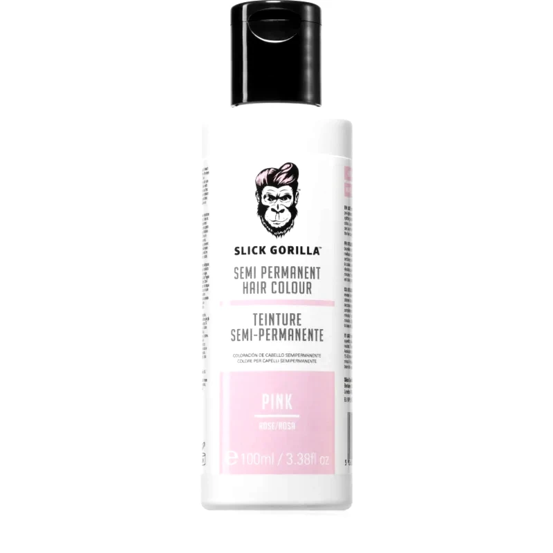 Slick Gorilla Slick Gorilla Hair Colour βαφή μαλλιών για άντρες Pink 100 ml
