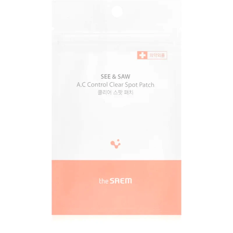 The Saem The Saem See & Saw A.C Control έμπλαστρα για προβληματκή επιδερμίδα 24 τμχ
