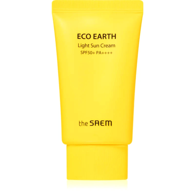 The Saem The Saem Eco Earth Light εξαιρετικά ελαφρύ fluid προστασίας SPF 50+ 50 γρ