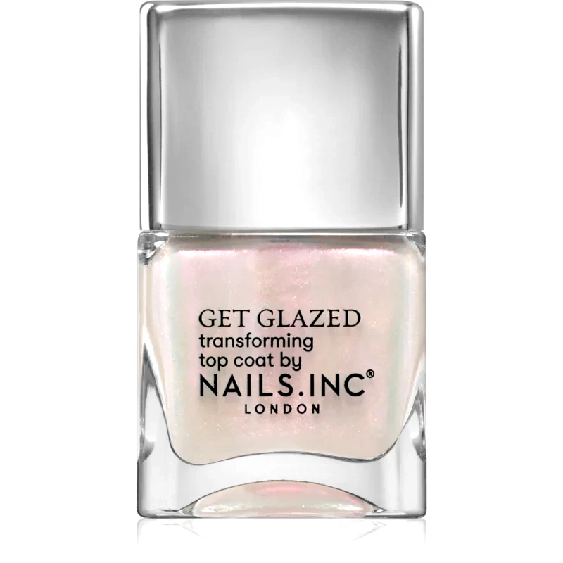 Nails Inc. Nails Inc. Better on Top Glaze τοπ βερνίκι με γρήγορο στέγνωμα 14 ml