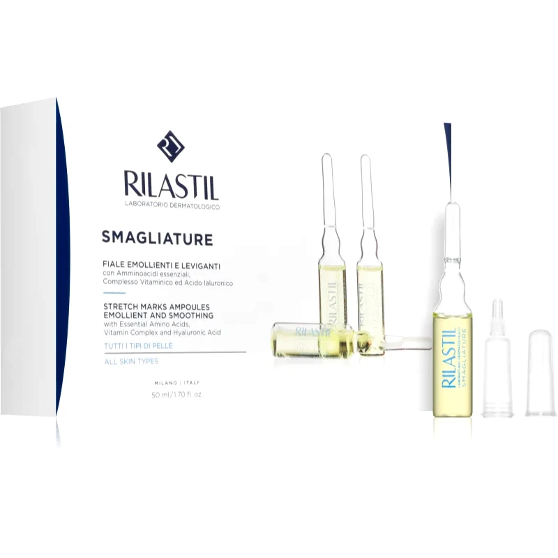 Rilastil Rilastil Stretch Marks λειαντικός ορός ενάντια στις ραγάδες σε αμπούλες 10x5 ml