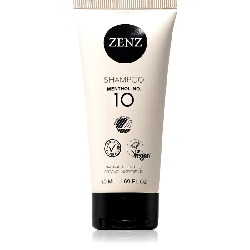 ZENZ Organic ZENZ Organic Menthol No. 10 σαμπουάν για λιπαρά μαλλιά και το δέρμα της κεφαλής 50 ml