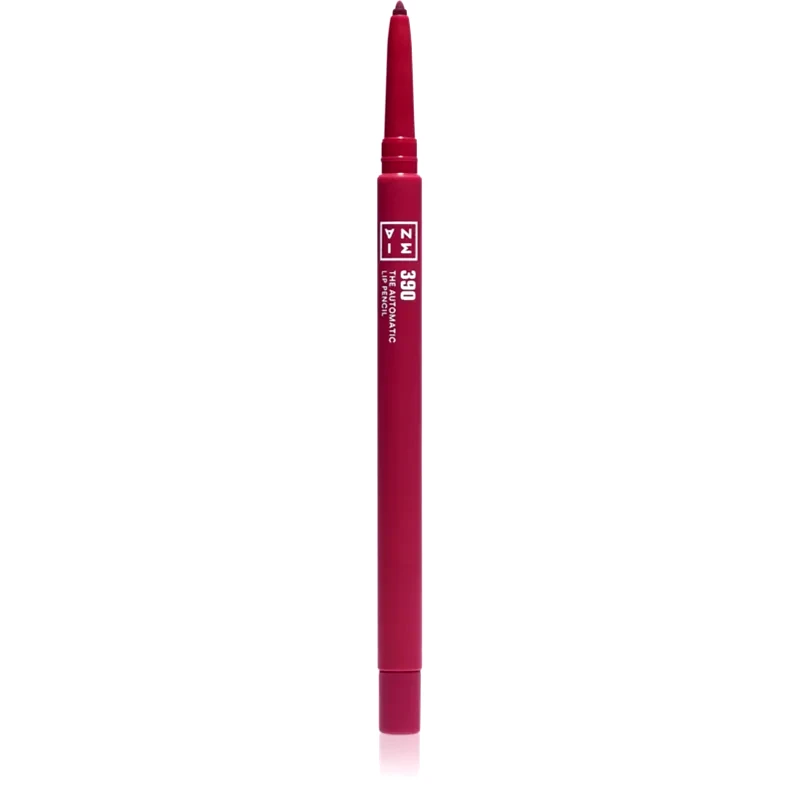 3INA 3INA The Automatic Lip Pencil μολύβι περιγράμματος για τα χείλη απόχρωση 390 - Dark Plum 0.35 γρ