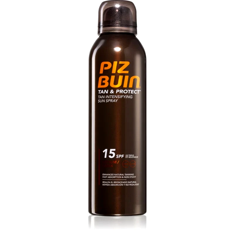Piz Buin Piz Buin Tan & Protect προστατευτικό σπρέι επιτάχυνση μαύρισματος SPF 15 150 ml