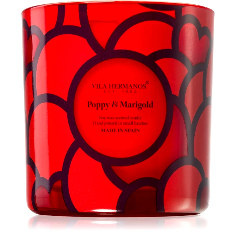 Vila Hermanos Vila Hermanos 70ths Year Poppy & Marigold αρωματικό κερί 500 γρ