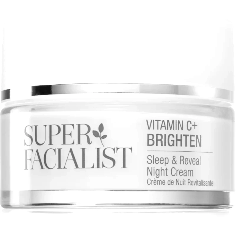 Super Facialist Super Facialist Vitamin C+ Brighten λαμπρυντική κρέμα νύχτας 50 μλ