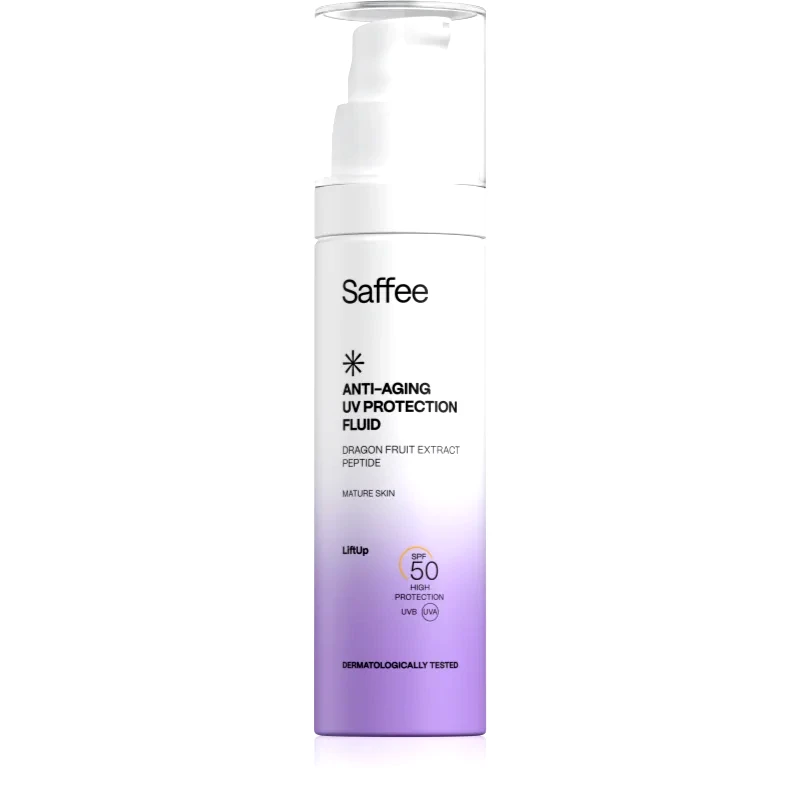 Saffee Saffee LiftUp Anti-aging UV Protection Fluid προστετυτικό υγρό ενάντια στη γήρανση της επιδερμίδας SPF 50 50 ml