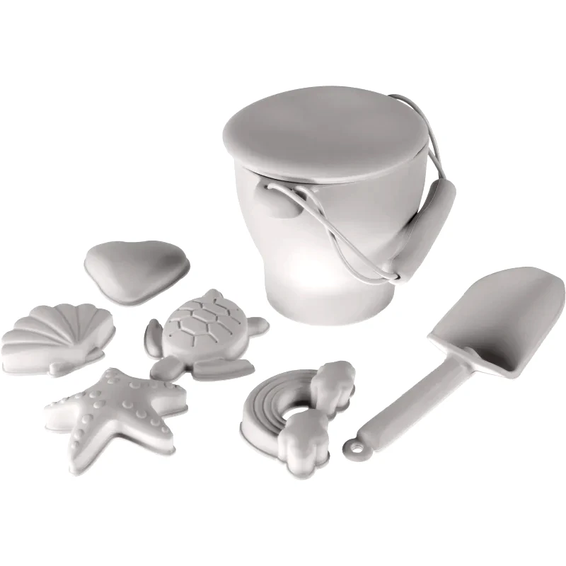 Zopa Zopa Silicone Beach Set Σετ για παιδιά Dove Grey 6 m+ 1 τμχ