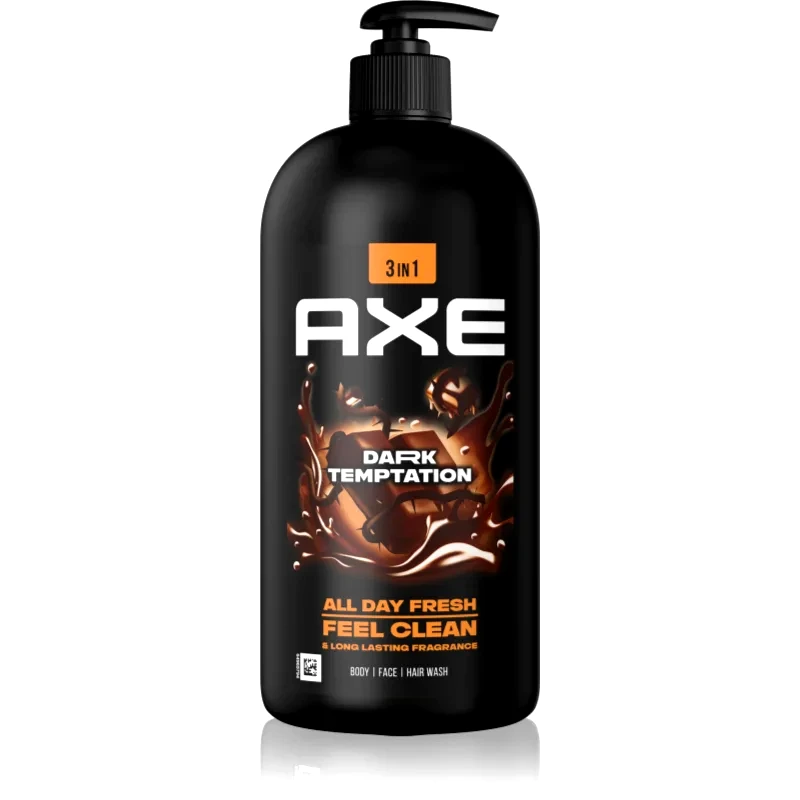 Axe Axe Dark Temptation τζελ για ντους Για πρόσωπο, σώμα και μαλλιά 900 ml