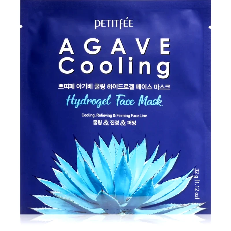 Petitfée Petitfée Agave Cooling εντατική μάσκα υδρογέλης για να καταπραύνει την επιδερμίδα πρόσωπου 32 γρ