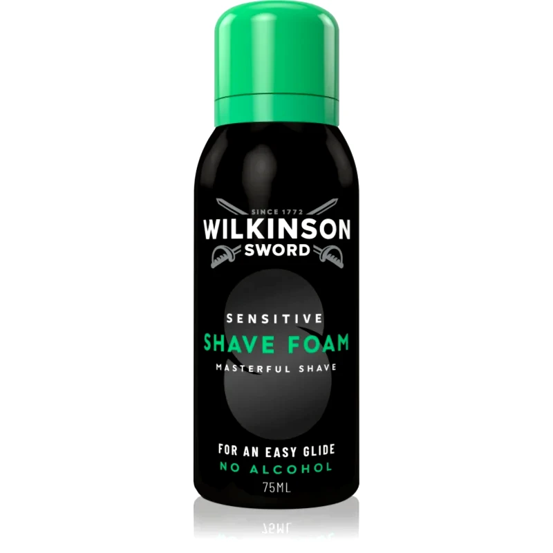 Wilkinson Sword Wilkinson Sword Sensitive Shave Foam αφρός ξυρίσματος για άντρες 75 ml
