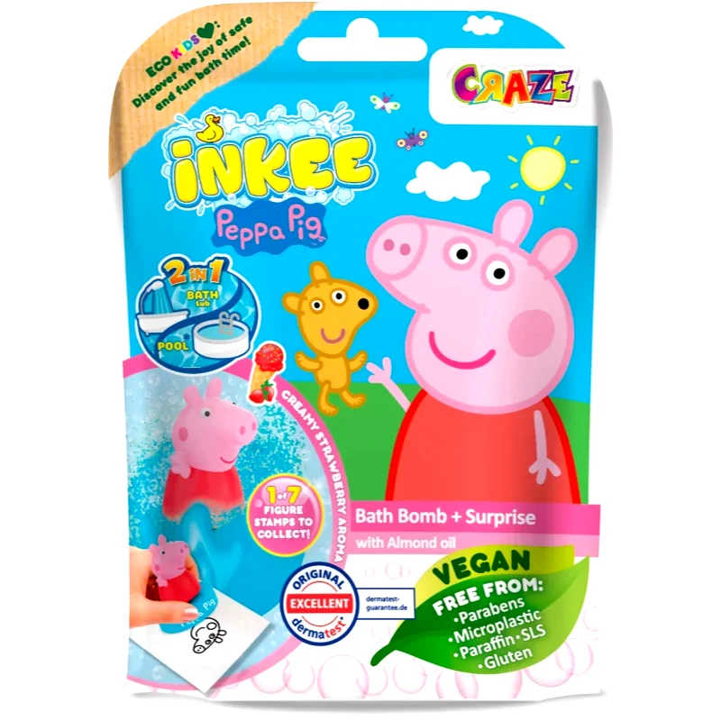 Peppa Pig Peppa Pig Inkee βόμβα μπάνιου 1 τμχ