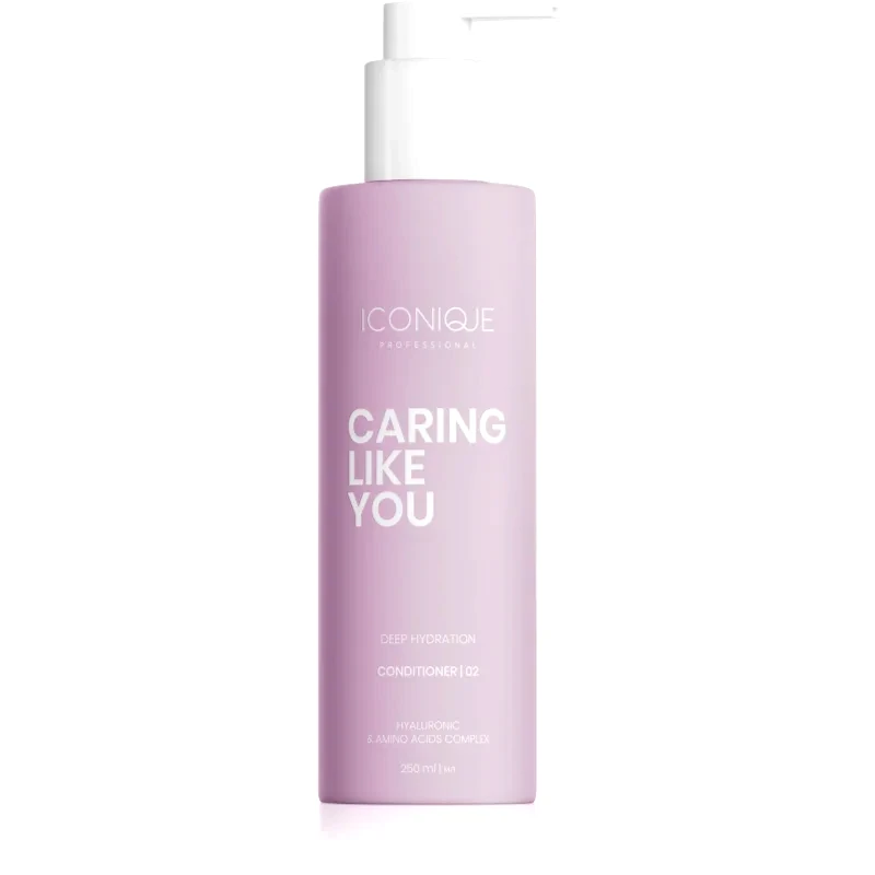ICONIQUE Professional ICONIQUE Professional CARING LIKE YOU Deep Hydration βαθιά ενυδατικό κοντίσιονερ για ξηρά και κατεστραμμένα μαλλιά 250 ml