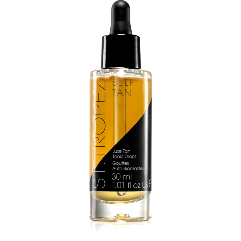 St.Tropez St.Tropez Self Tan Luxe Tan Tonic Drops σταγόνες αυτομαυρίσματος για το πρόσωπο 30 ml