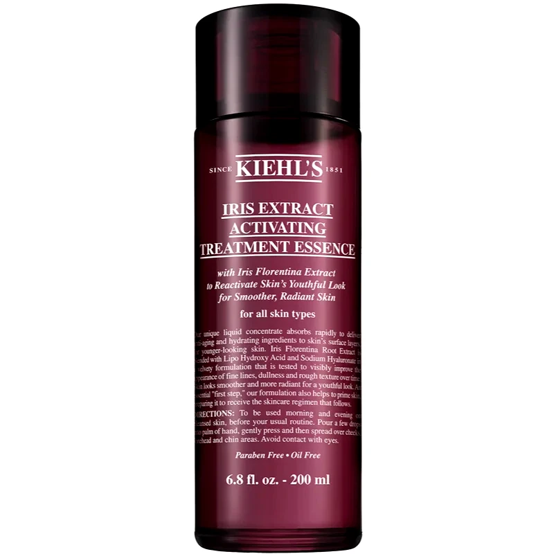 Kiehl's Kiehl's Iris Extract Activating Treatment Essence ενυδατικό νερό για όλους τους τύπους επιδερμίδας ακόμα και ευαίσθητης 200 ml