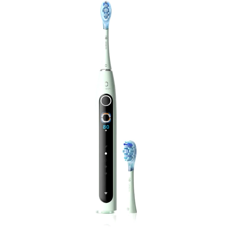 OClean Oclean X Pro 20 ηχητική οδοντόβουρτσα + κεφαλές αντικατάστασης Green 1 τμχ
