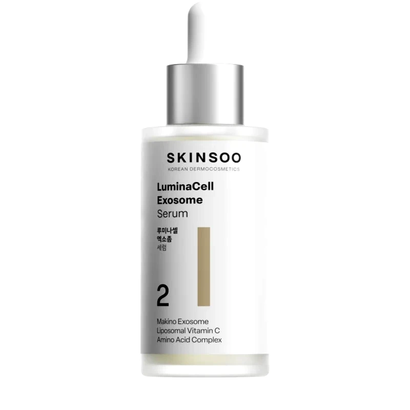 SKINSOO SKINSOO LuminaCell Exosome Serum ορός προσώπου για λάμψη 50 ml