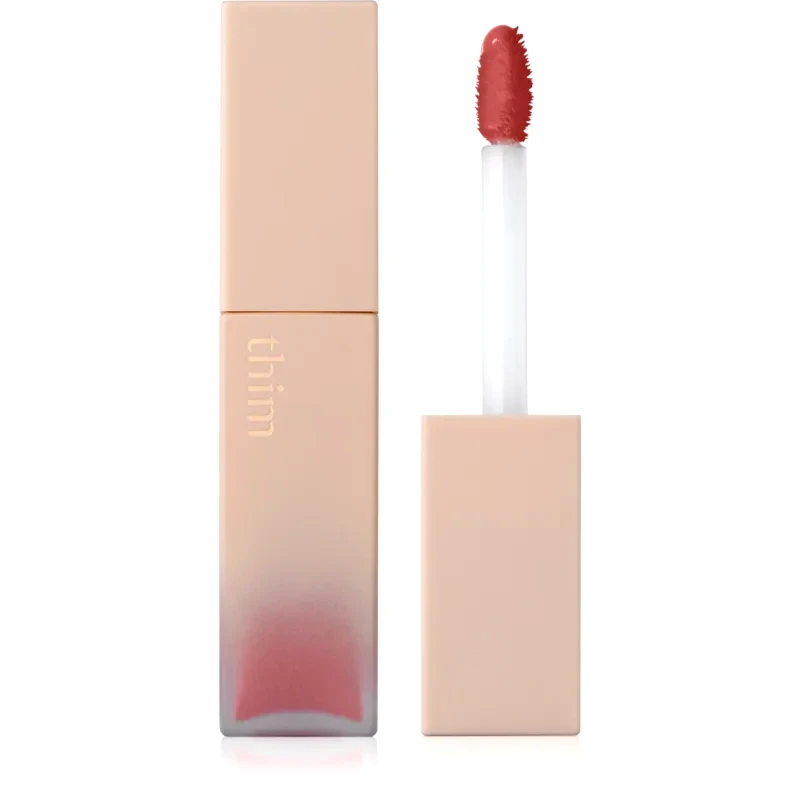 thim thim Satin Lip Glaze λιπ γκλος μακράς διαρκείας με ενυδατικό αποτέλεσμα απόχρωση 03 Fig Noir 6 γρ