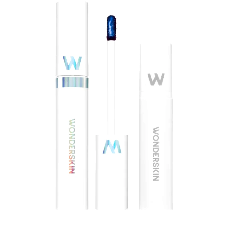 WONDERSKIN WONDERSKIN Wonder Blading Lip Stain Kit κραγιόν που ξεφλουδίζεται + ενεργοποιητής απόχρωση XOXO 4 ml