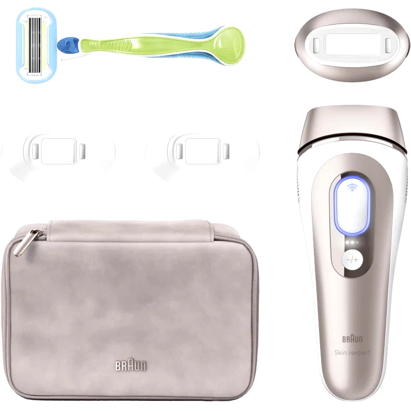 Braun Braun Smart Skin Expert PL7257 έξυπνη συσκευή IPL για αποτρίχωση για το σώμα, το πρόσωπο, την περιοχή του μπικίνι και τις μασχάλες 1 τμχ