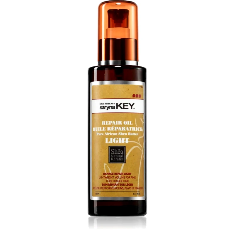 Saryna Key Saryna Key Pure African Shea Butter Light λάδι για τα μαλλιά με βούτυρο καριτέ 105 ml