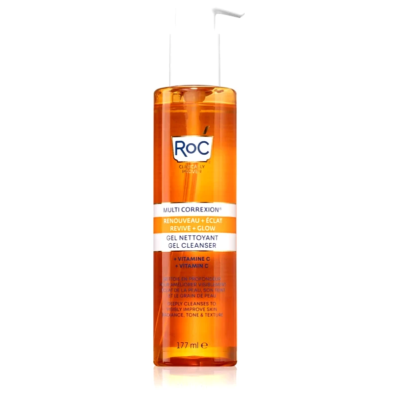 RoC RoC Multi Correxion Revive + Glow αναζωογονητικό καθαριστικό τζελ 177 ml