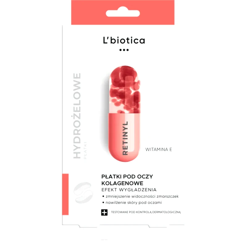 L’biotica L’biotica Masks μάσκα κολλαγόνου για περιοχή γύρω απο τα μάτια με αντιρυτιδικά αποτέλεσματα 6 τμχ