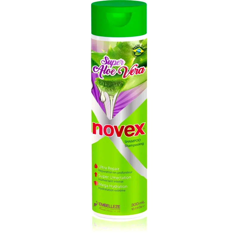 Novex Novex Aloe Vera θρεπτικό σαμπουάν για ανανέωση και ενίσχυση των μαλλιών 300 ml