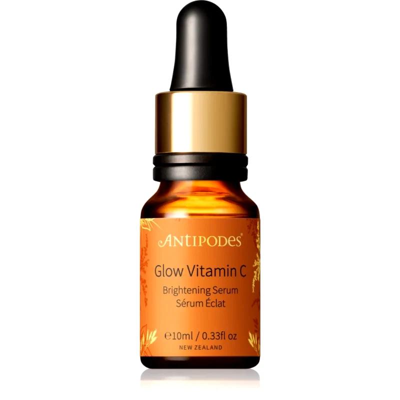 Antipodes Antipodes Glow Vitamin C λαμπρυντικός ορός ενάντια στα πρώτα σημάδια γήρανσης της επιδερμίδας 10 ml