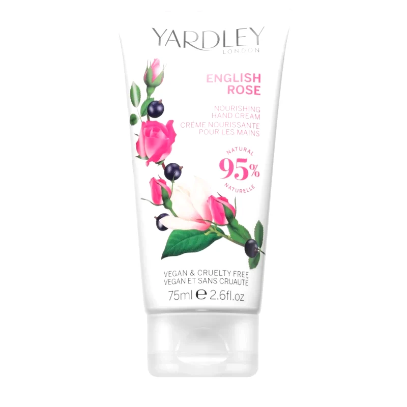Yardley Yardley English Rose ενυδατική κρέμα για τα χέρια 75 ml