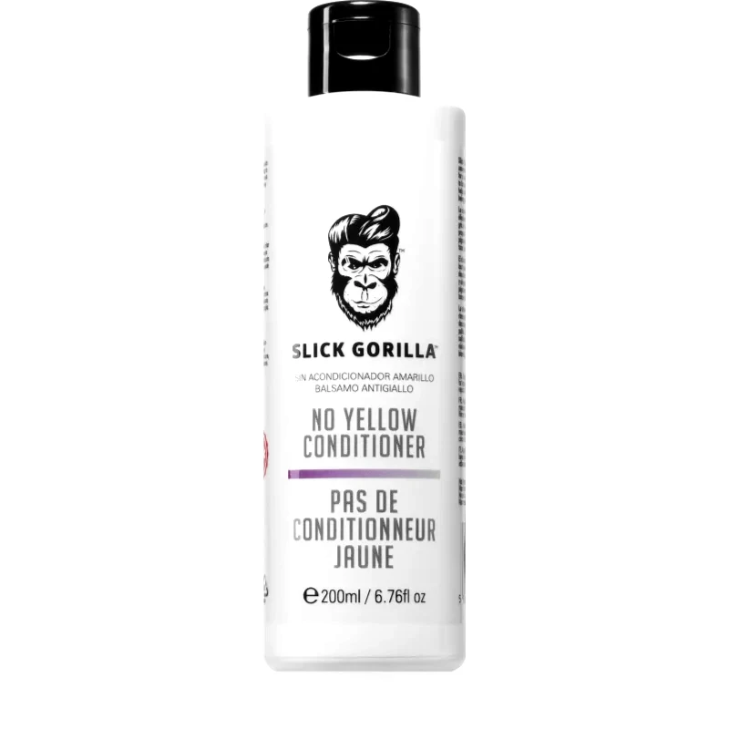Slick Gorilla Slick Gorilla No Yellow Conditioner κοντίσιονερ για ξανθά και με ανταύγειες μαλλιά 200 ml