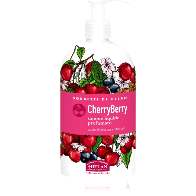 Helan Helan CherryBerry απαλό υγροσάπουνο για τα χέρια 500 ml