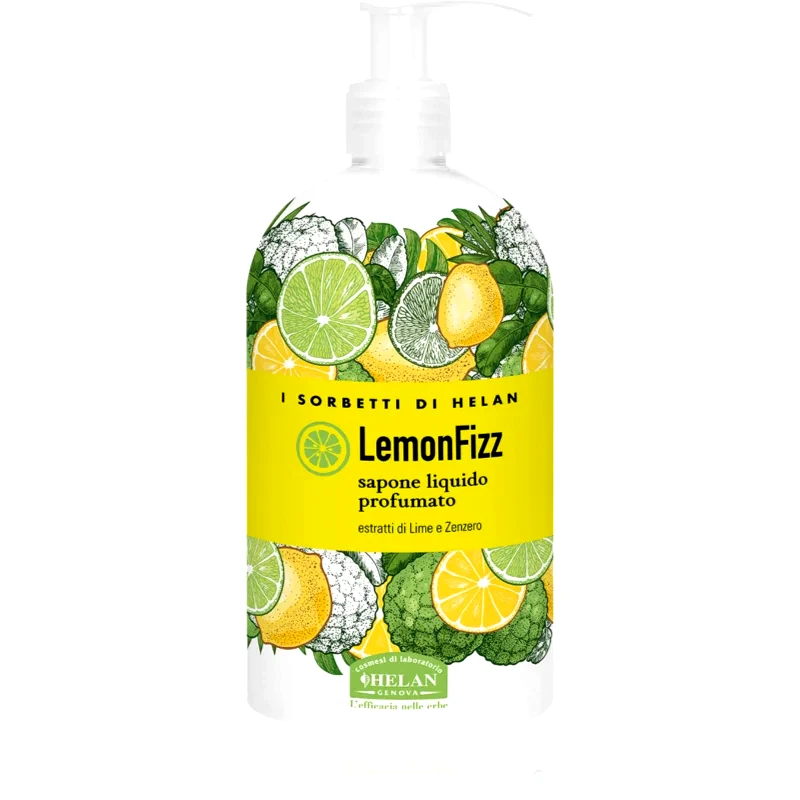Helan Helan LemonFizz απαλό υγροσάπουνο για τα χέρια 500 ml