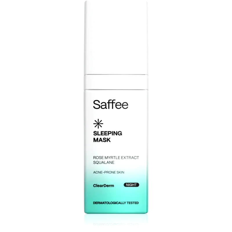 Saffee Saffee ClearDerm Sleeping Mask μασκα νύχτας για προβληματική επιδερμίδα 30 ml