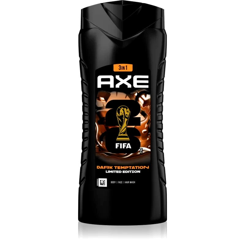 Axe Axe Dark Temptation τζελ για ντους Για πρόσωπο, σώμα και μαλλιά 400 ml