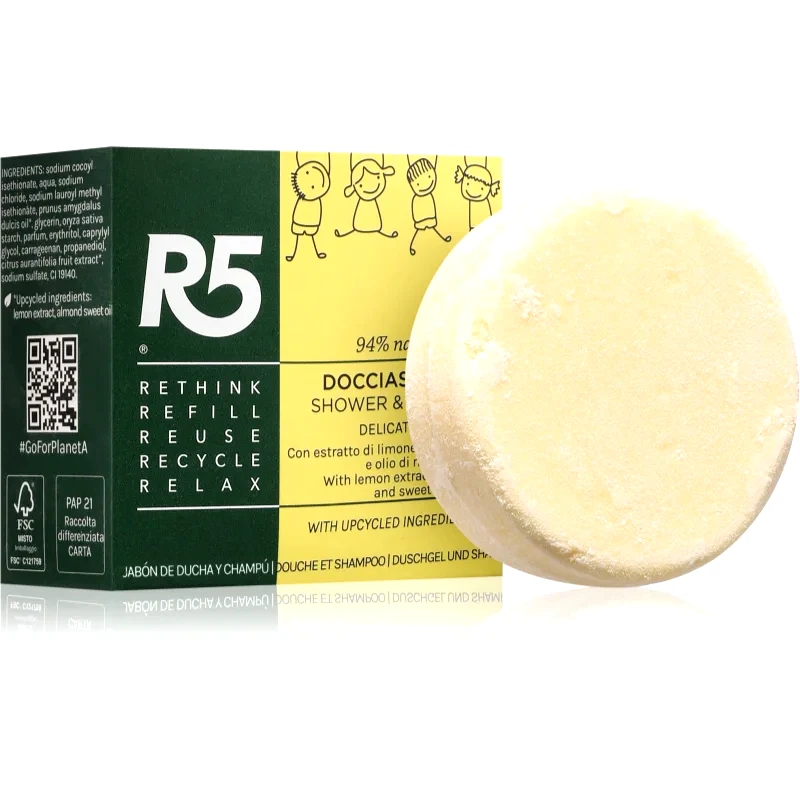 R5 R5 Shower-Shampoo σαμπουάν για ντους για παιδιά 70 γρ