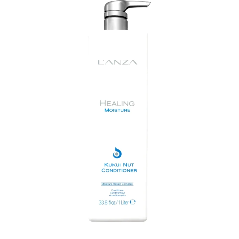 L'anza L'anza Healing Moisture Kukui Nut Conditioner ενυδατικό μαλακτικό για καθημερινή χρήση 1000 ml