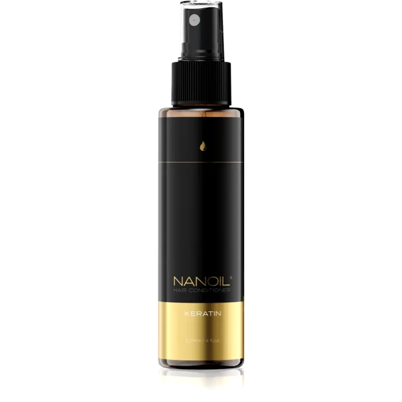 Nanoil Nanoil Keratin αναγεννητικό μαλακτικό χωρίς ξέβγαλμα με κερατίνη 125 ml