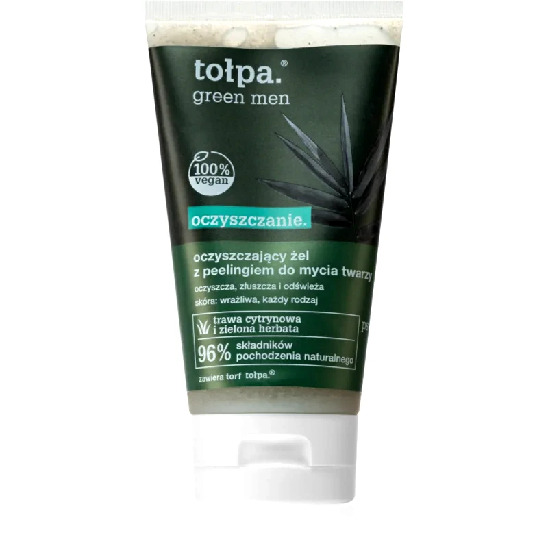 Tołpa Tołpa Green Men καθαριστικό απολεπιστικό τζελ με ενυδατικό αποτέλεσμα 150 ml