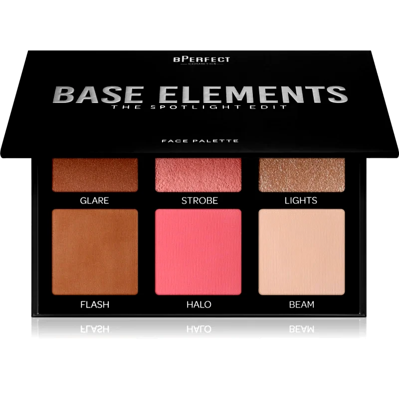 BPerfect BPerfect Base Elements πολυλειτουργική παλέτα για το πρόσωπο απόχρωση The Spotlight 27 γρ