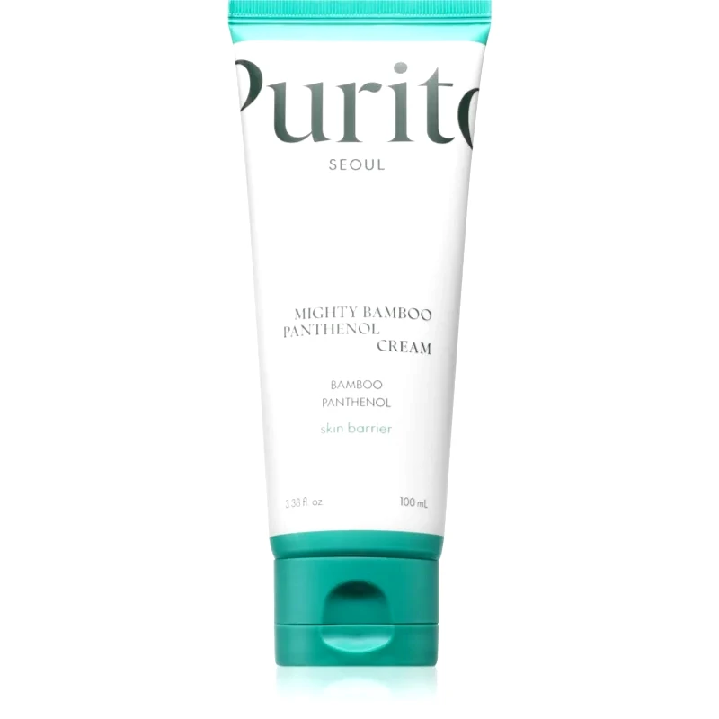 Purito Purito Mighty Bamboo Panthenol Cream εντατικά αναγεννητική κρέμα για την ανάπλαση δερματικού φραγμού 100 ml