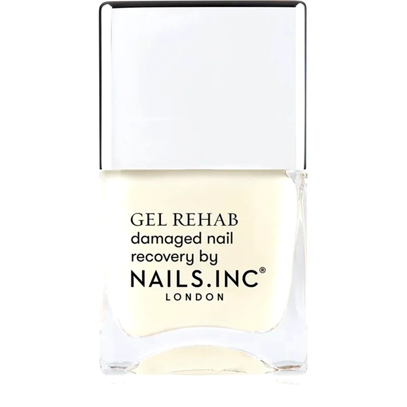Nails Inc. Nails Inc. Treatment Gel Rehab δυναμωτικό βερνίκι νυχιών 14 ml