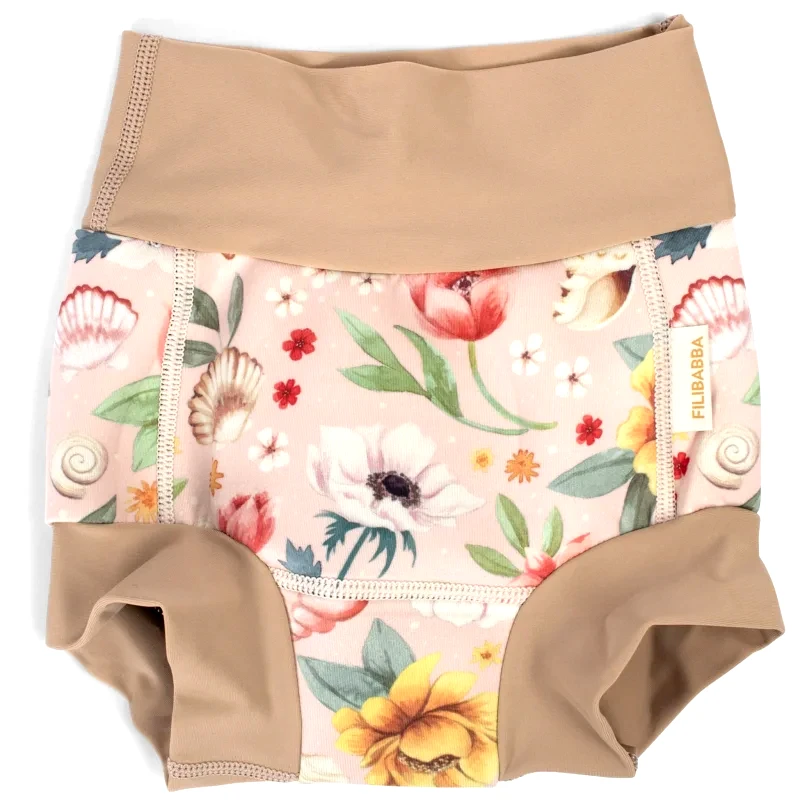 FILIBABBA FILIBABBA Baby Swim Pants Ocean Blossom πλενόμενη πάνα - μαγιό 2-3 years 1 τμχ
