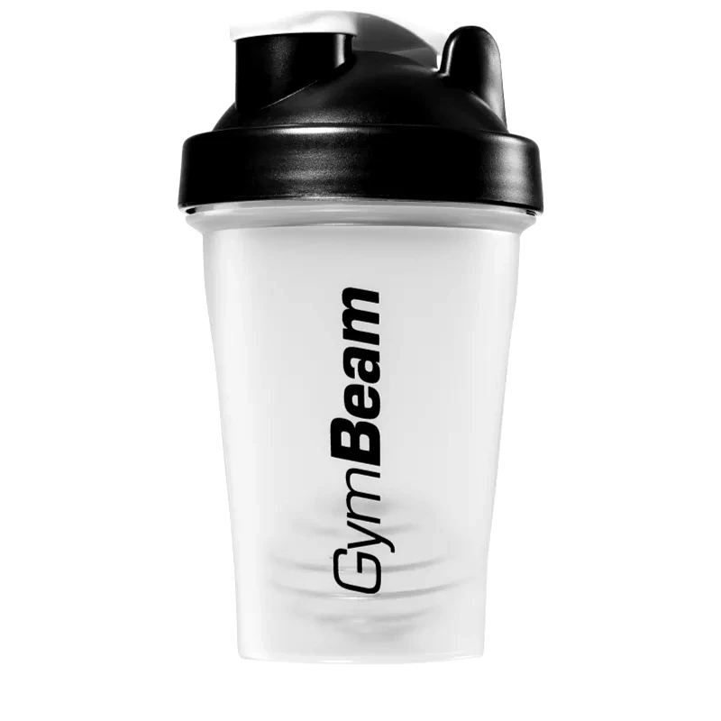 GymBeam GymBeam Blend Bottle αθλητικό σέικερ χρώμα Transparent & Black 400 ml