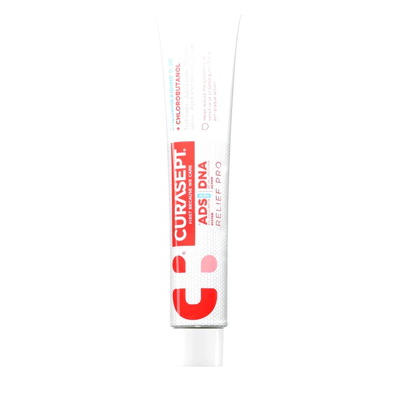 Curasept Curasept ADS DNA Relief Pro τζελ οδοντόκρεμα για ευαίσθητα ούλα 75 ml